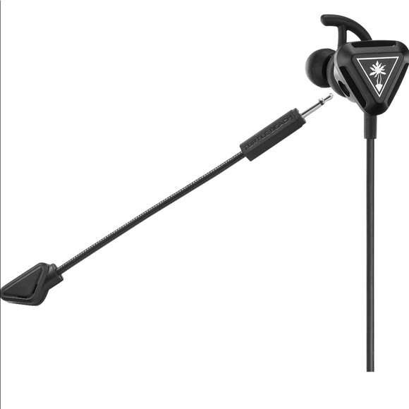 Turtle Bay: Battle Buds In-Ear Gaming Headset - Black/Silver - Picture 4 of 5